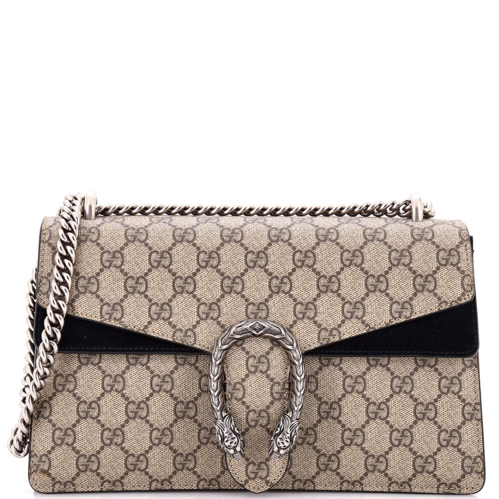 Gucci Small Dionysus Bag GG Coated Canvas